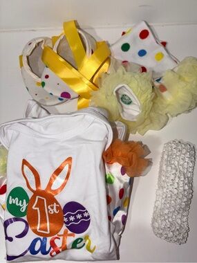 My 1st Easter Baby Outfit Set NB- 6months